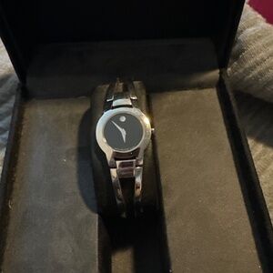 A Movado women’s watch